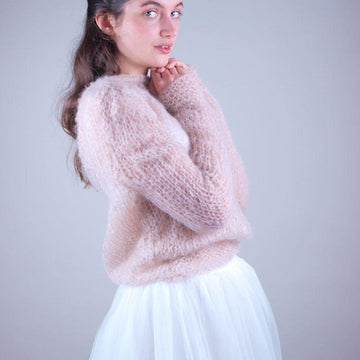 Light mohair sweater