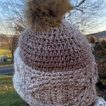 Lazy Cables Ear Warmers/ MB Hat / Beanie