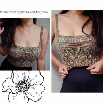 CAMELIA Top - Crochet Pattern