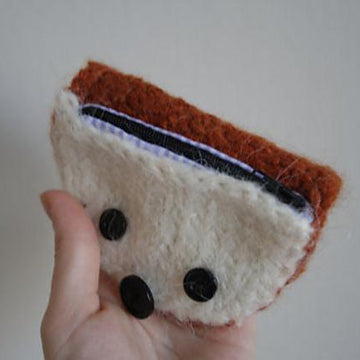 Felted Fox Purse