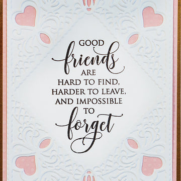 Spellbinders Cutting Embossing Folders - Diamond Lace Frame
