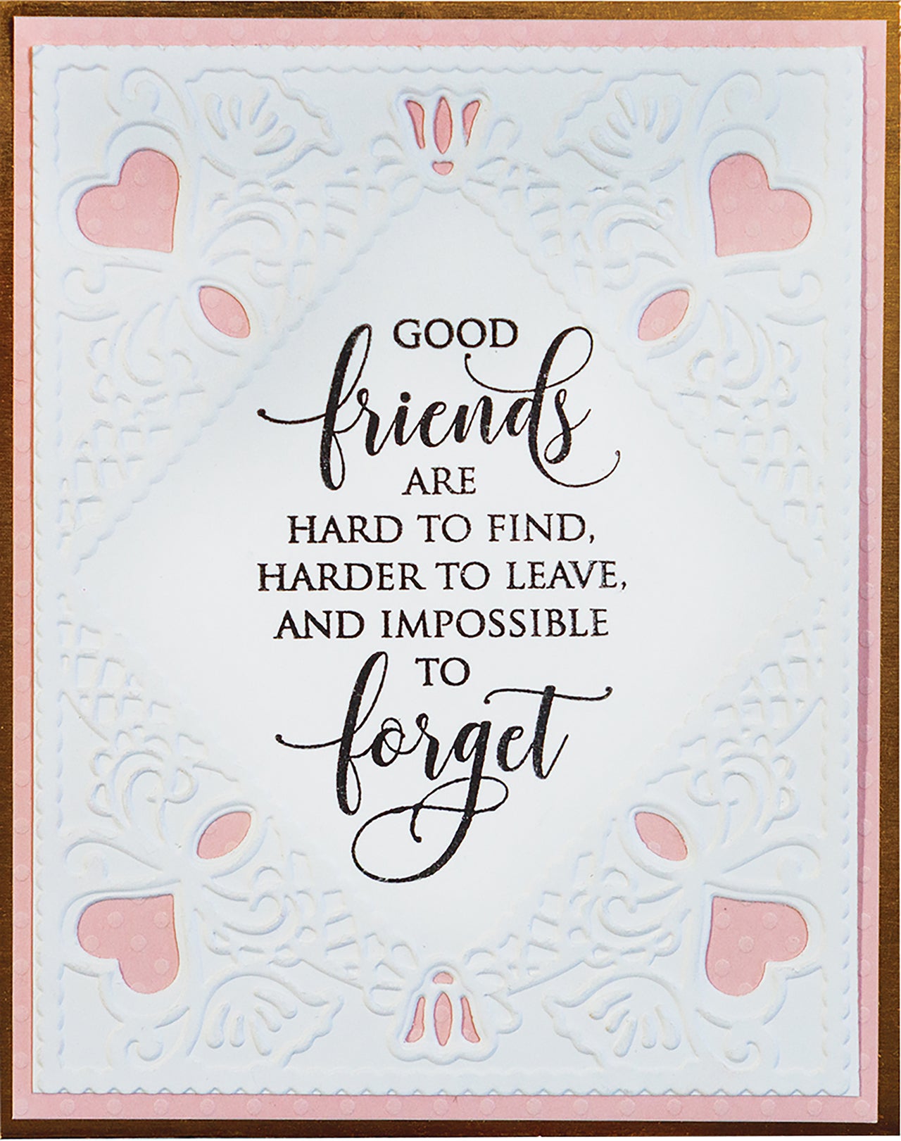 Spellbinders Cutting Embossing Folders - Diamond Lace Frame
