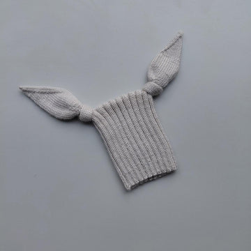 Little knot bunny hat ribbed