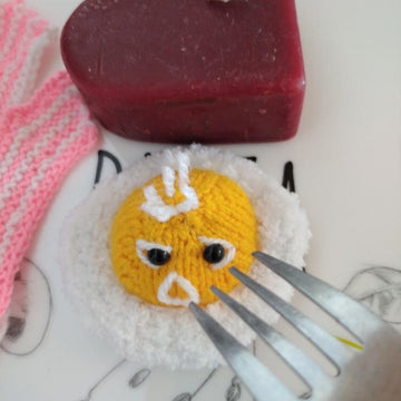 Gudetama with bacon
