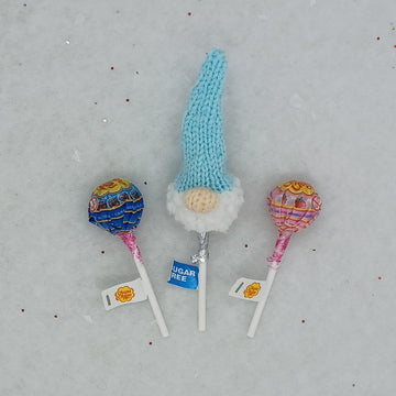 PDF Easter Lollipop Hat Topper Knitting Pattern Chupa-Chup Sweeties Sucker Saver Easter Hunt