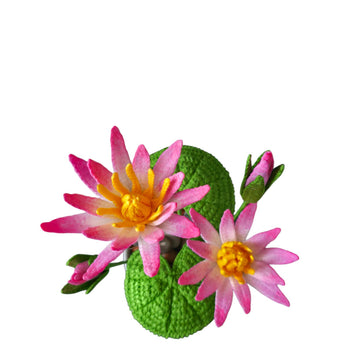 Crochet Water lily flowers pattern