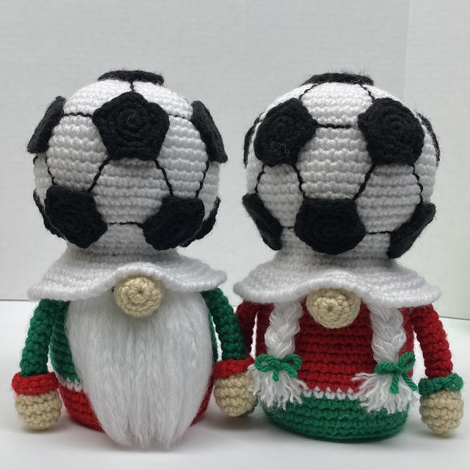 Soccer Ball Hat Gnome