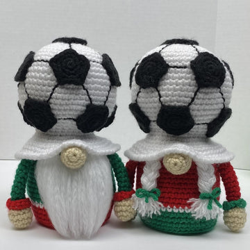 Soccer Ball Hat Gnome