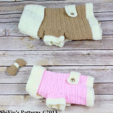 Dog Coat Crochet Pattern #179