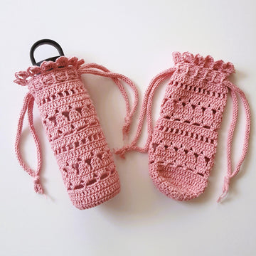 Lotus pond bottle bag