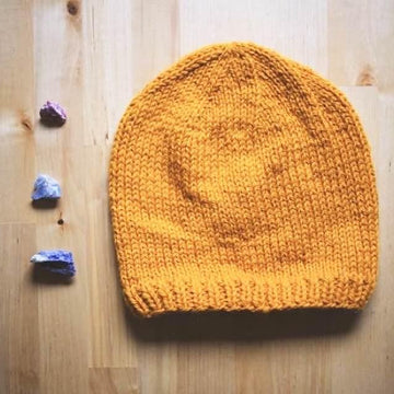 The Teach-Your-Friend-How-To-Knit-A-Hat Hat