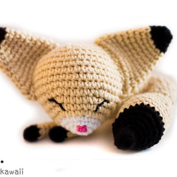 Sleepy Fox Amigurumi