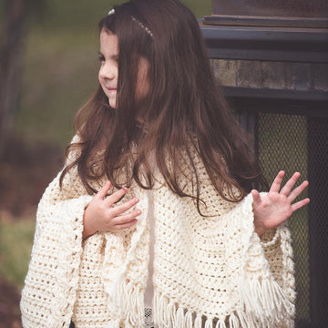 Nordic Winter Crochet Cape