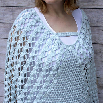Whimsical Waves Poncho