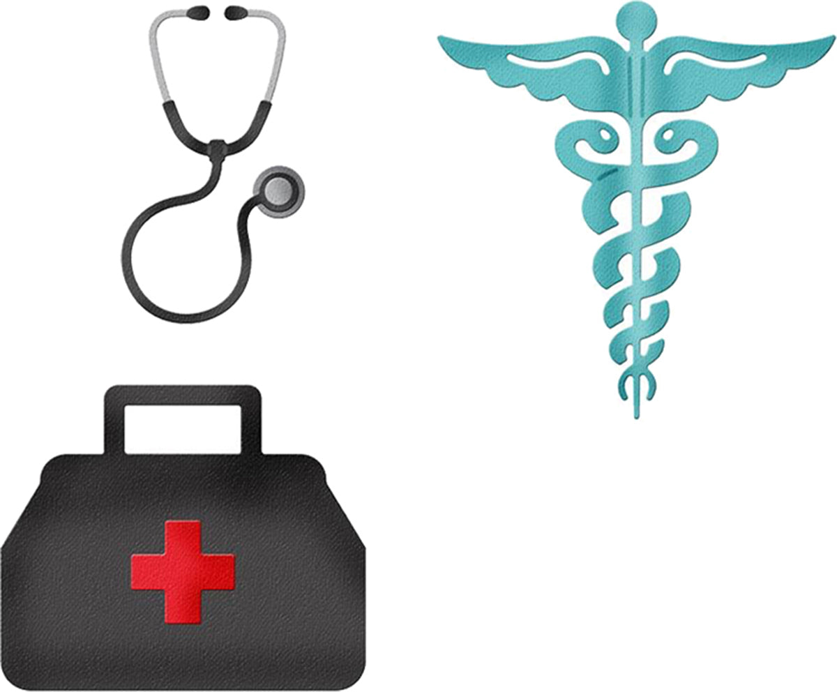 CottageCutz Dies - Medical Bag .9" To 2"