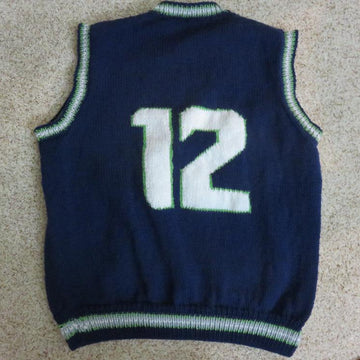 Seattle Football Adult Vest