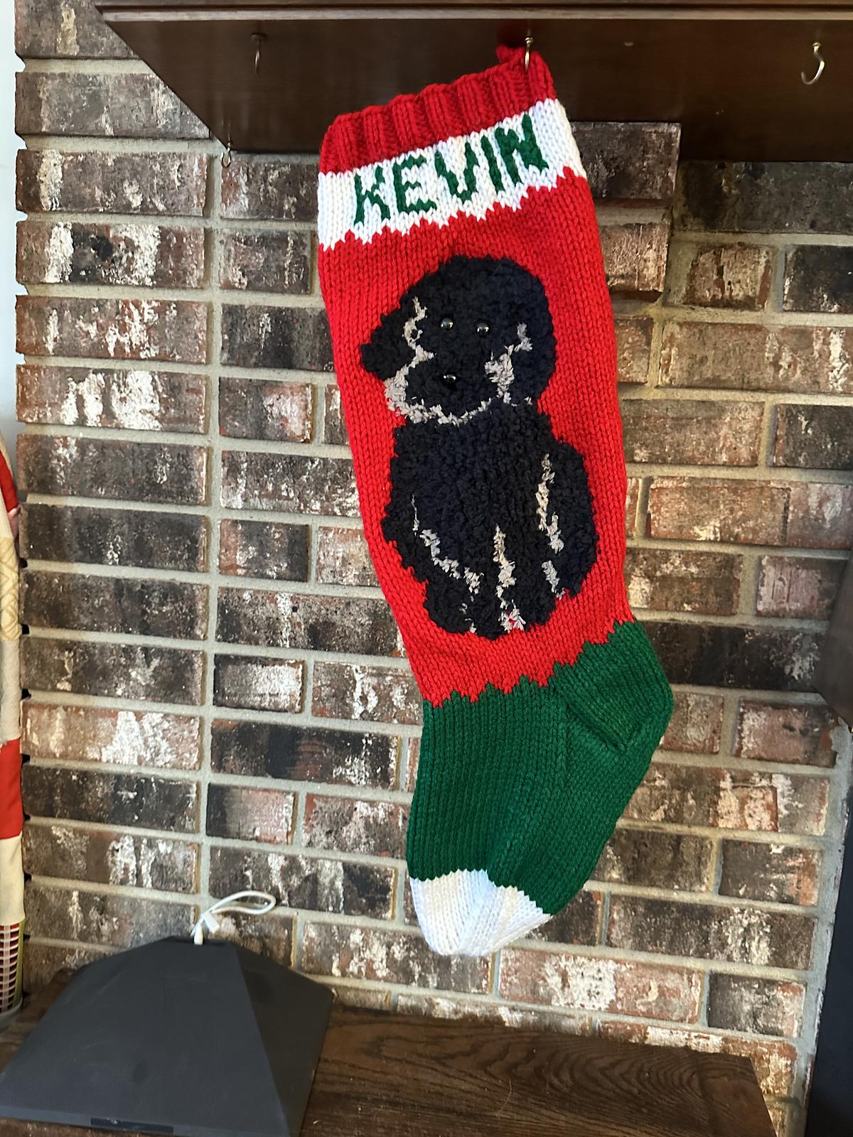 Doodle Dog Stocking