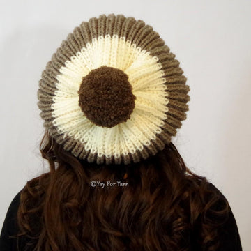 Chunky Shortcut Brioche Slouch Hat