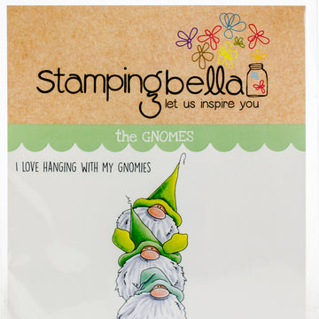 Stamping Bella Cling Stamps - Gnome Pile