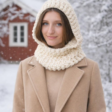 Pixie Hooded cowl neckwarmer