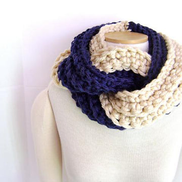 Crochet Scarf Chunky and Chic