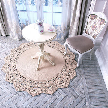 Rug LacePistachio