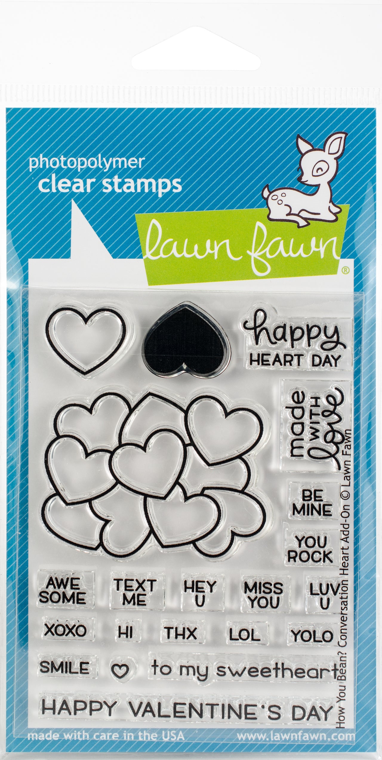 Lawn Fawn Clear Stamps 3"X2" - How You Bean?