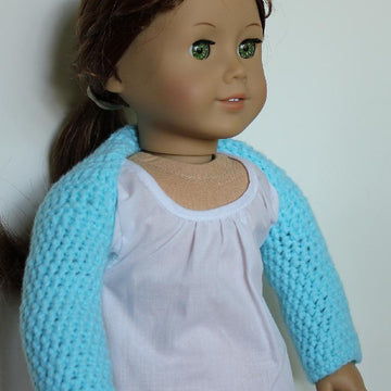 Ballet Shrug for American Girl or 18 inch doll