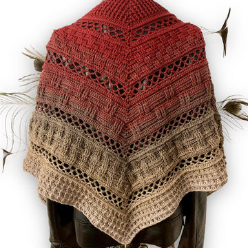 Flat Triangular Scarf "Oineis"