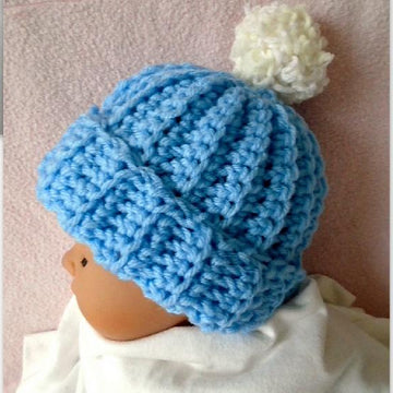 824 Baby Hat and Mittens Set
