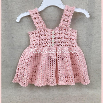 Crochet Sundress with Shoulder Straps