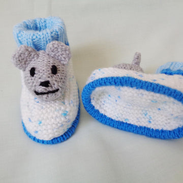 Little Bear Baby Booties