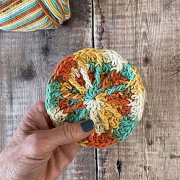 Triple Spoke Face Scrubbie
