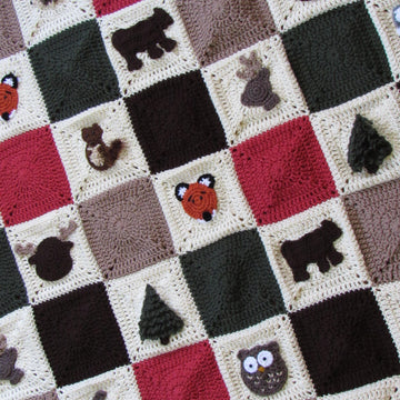 Woodland Afghan Series