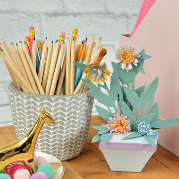 Sizzix Thinlits Dies By Georgie Evans 9/Pkg - Plant Pot