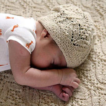 Crocus Patch Baby Blanket