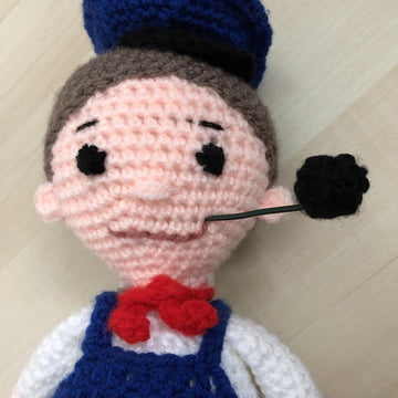 Jim, Luke & Tur Tur amigurumi