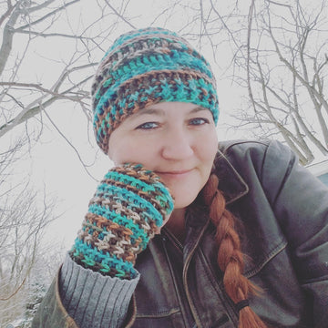 Raceway Beanie Set