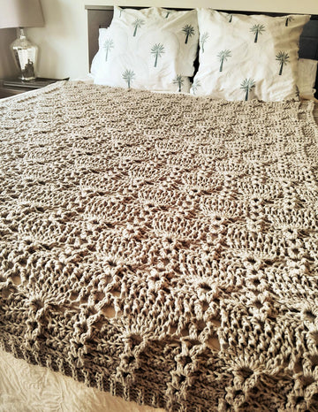 Desert Palm Afghan