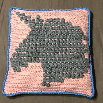 Unicorn Bobble Pillow