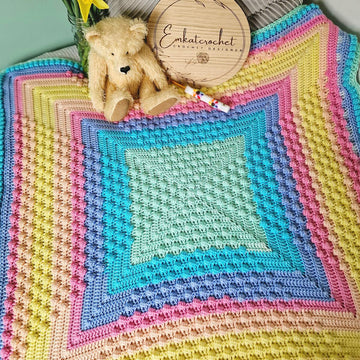 Kaleidobobble Baby Blanket