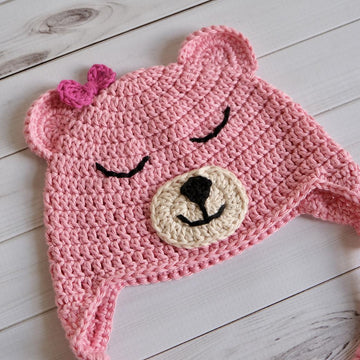 Sleepy Bear Hat