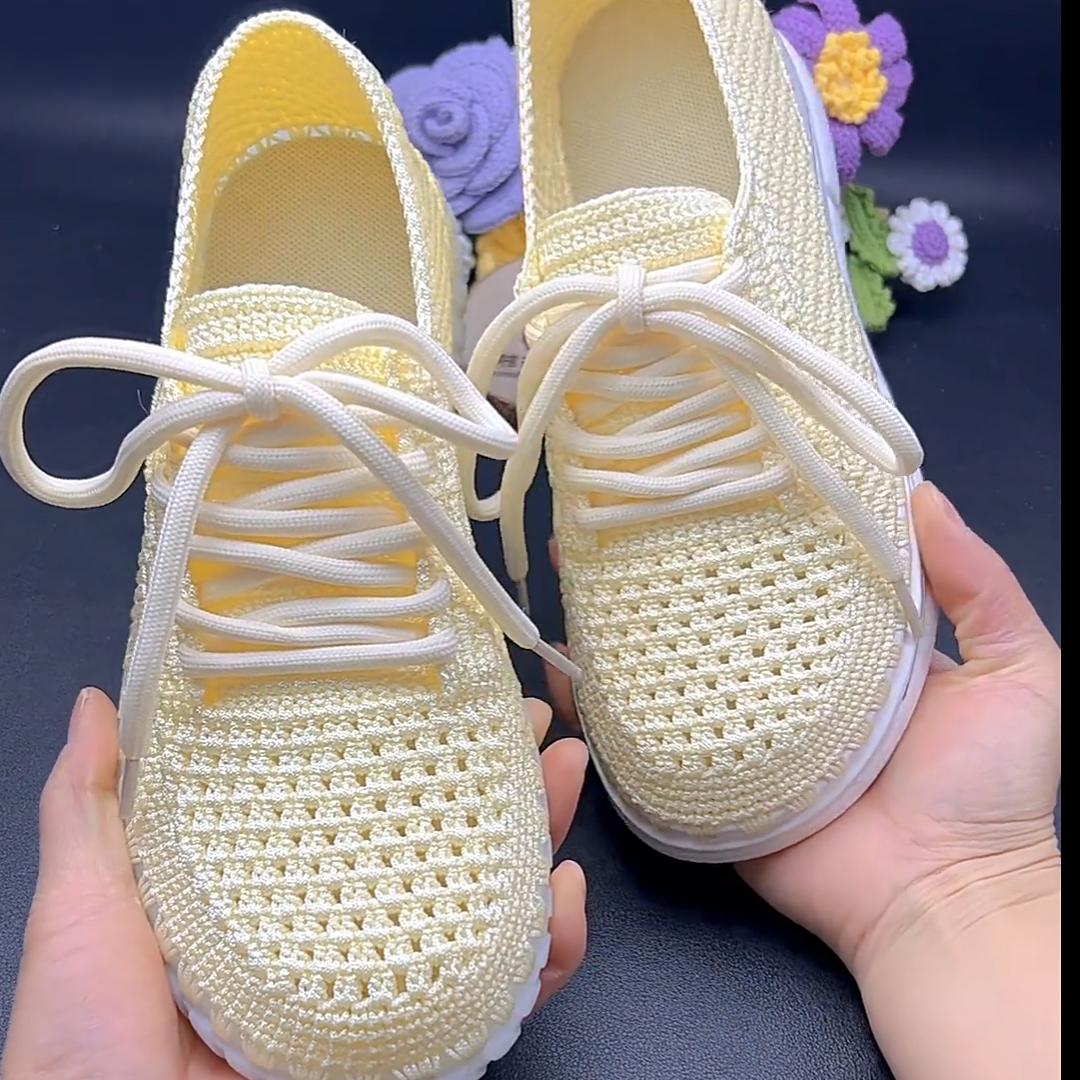 Summer Crochet Sneakers