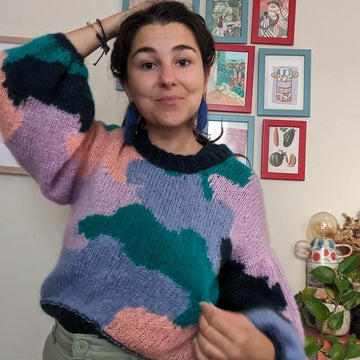 Splashie: The Colorful Sweater