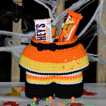 Candy Corn Witch Gift Basket