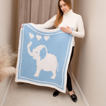 Pattern Blanket Elephant