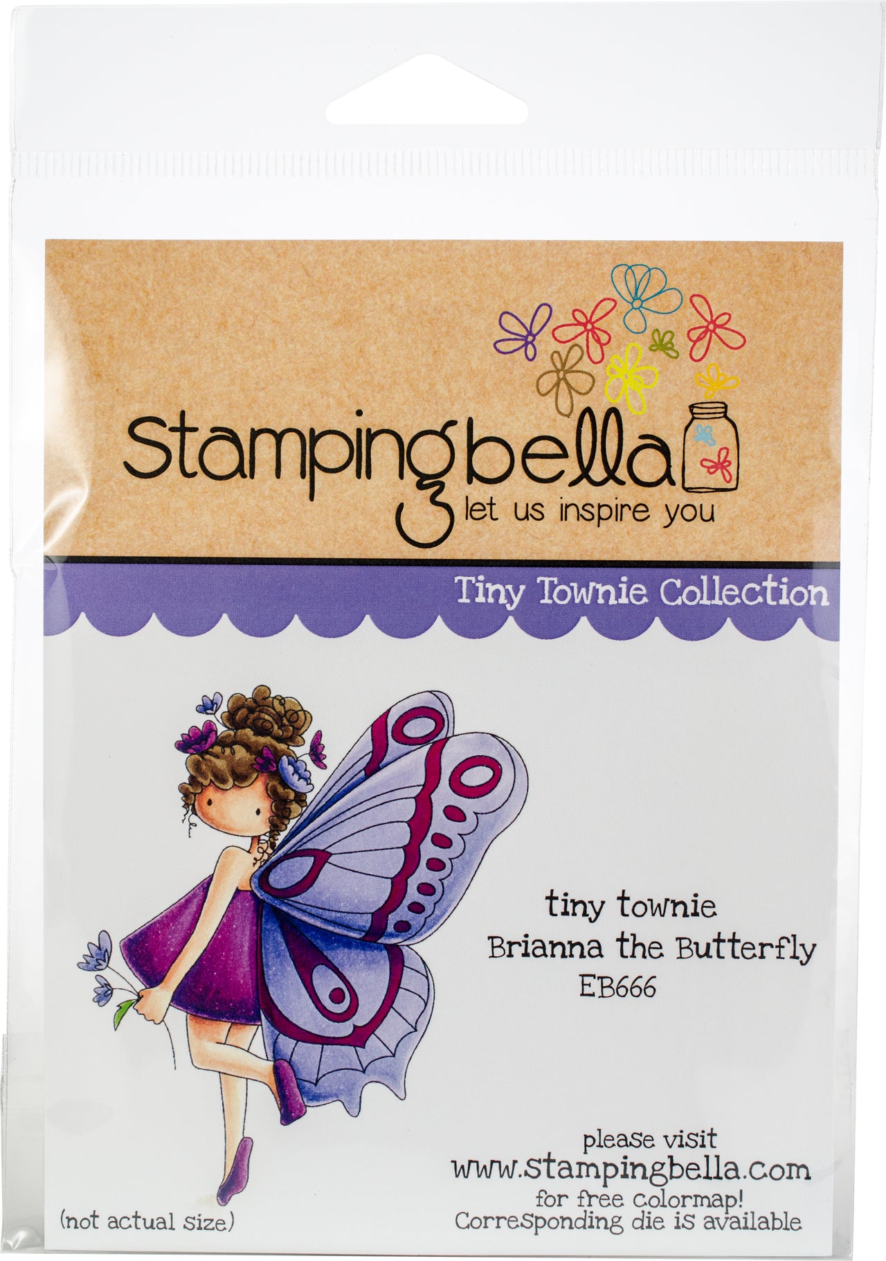 Stamping Bella Cling Stamps - Brianna The Butterfly