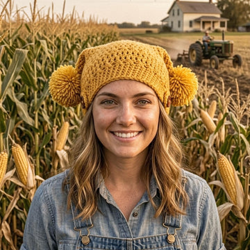 A Maize In Hat Crochet Hat Pattern For Adults