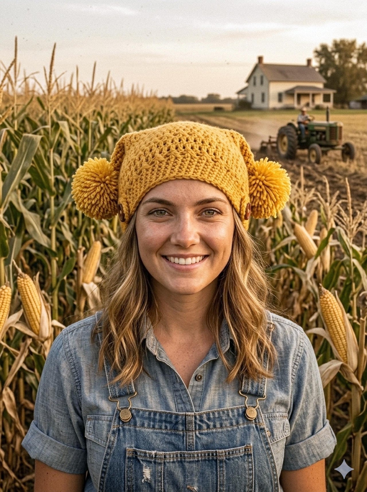 A Maize In Hat Crochet Hat Pattern For Adults