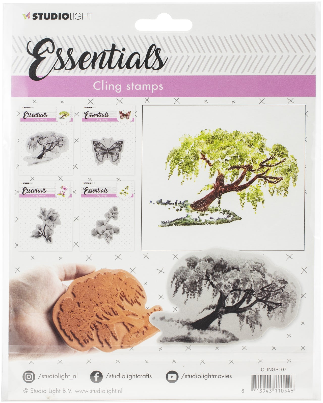 Studio Light Essentials Cling Stamps - NR. 07